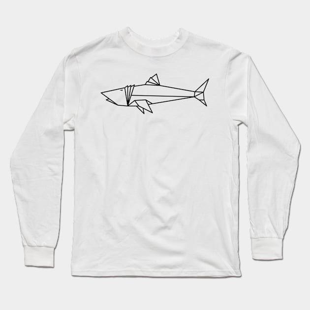 Shark Long Sleeve T-Shirt by timohouse